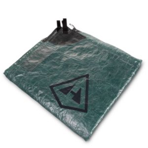 The Hyperlite Mountain Gear Ground Cloth from the 1085 Adventures range of lightweight camping equipment.